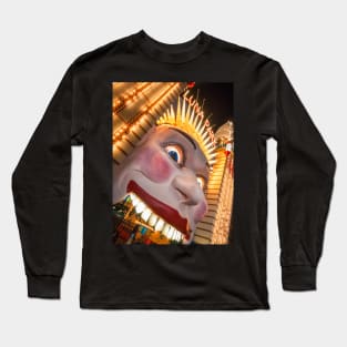 Luna Park Face at Night, Sydney, NSW, Australia Long Sleeve T-Shirt